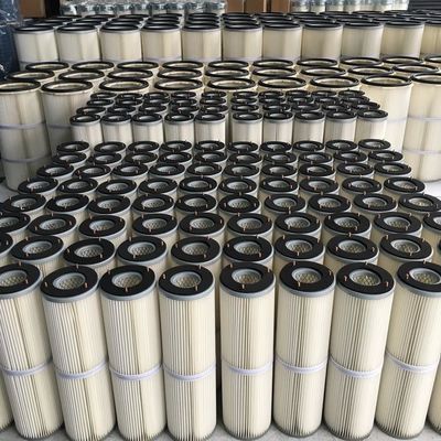 Il filtro durevole dalla cartuccia della polvere, filtri a sacco nell'industria del cemento abbassa le emissioni